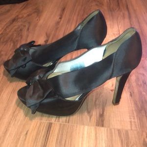 Kate Spade Satin Bow Heels